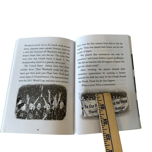 What Is The Womens World Cup? Hardcover Book By Gina Shaw Who HQ Paperback - Picture 5 of 16